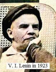 Lenin in August 1923 (Russian Wikimedia)