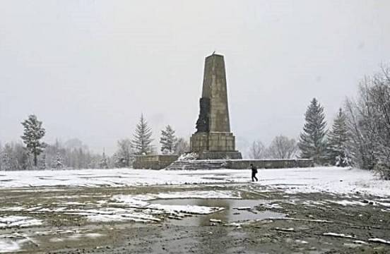 Monument to the fallen of the Lena Massacre