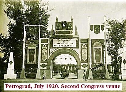 Venue of the Second Congress of the Communist International in Petrograd (July 1920)