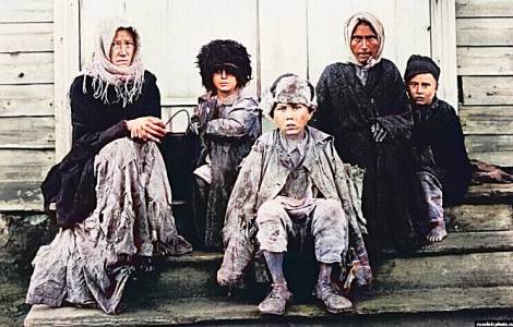 Starving Volgans in 1920